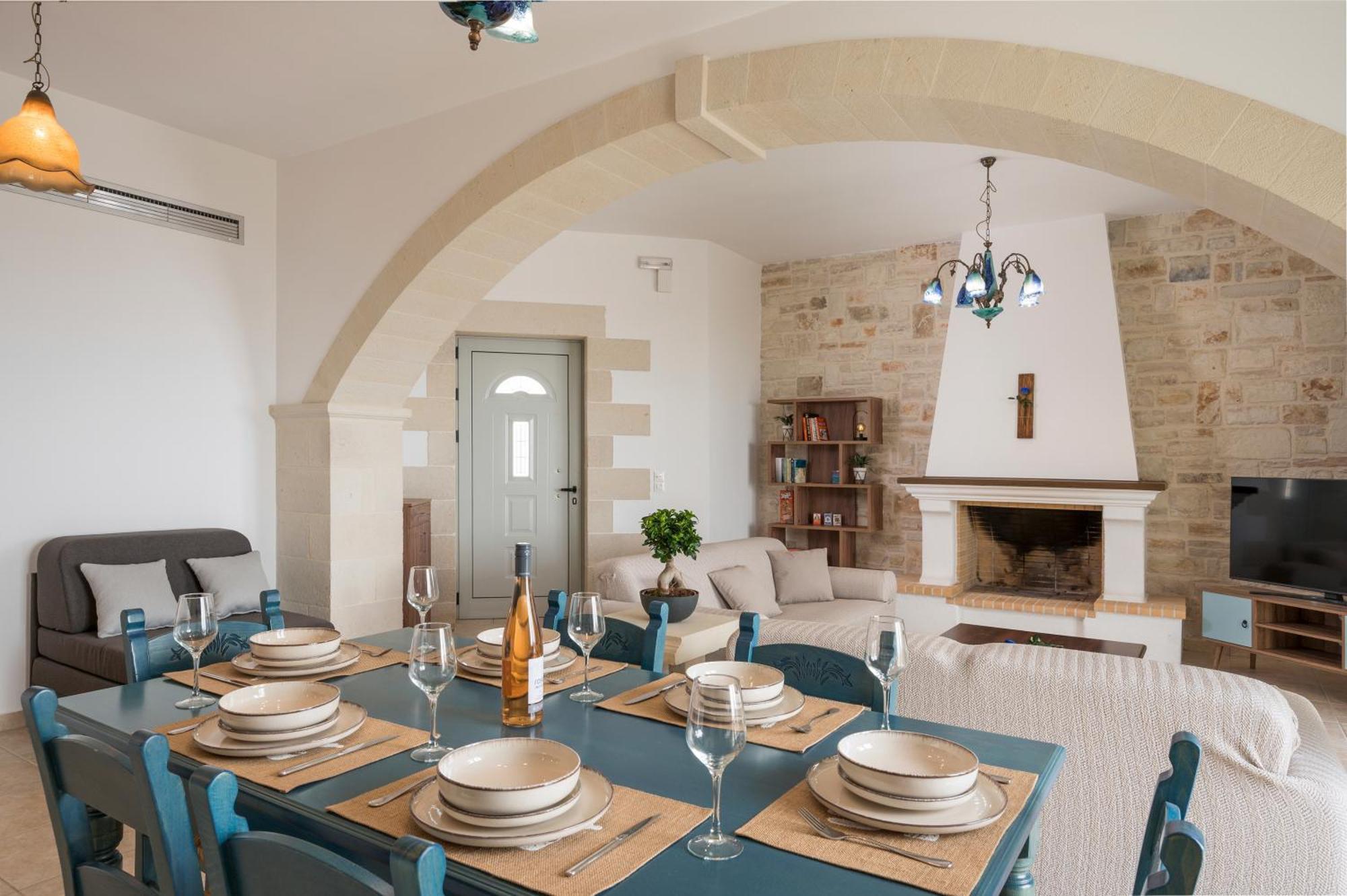 Blue Rose Villa Dhrépanos Zewnętrze zdjęcie